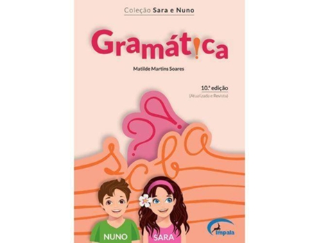 Livro Sara e Nuno - Gramática de Matilde Martins Soares