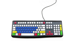 Capa De Teclado Para Teclado Com Fio K120 Mk120, Silicone, Ergonômica, Branca Ly Ebike