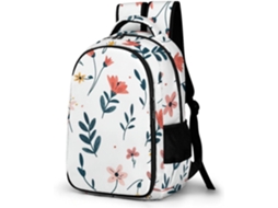 Mochila Escolar Com Estampa Floral Para Cm2 (5º E 6º Ano) Feminina/masculina Design De Flores Grande, Leve