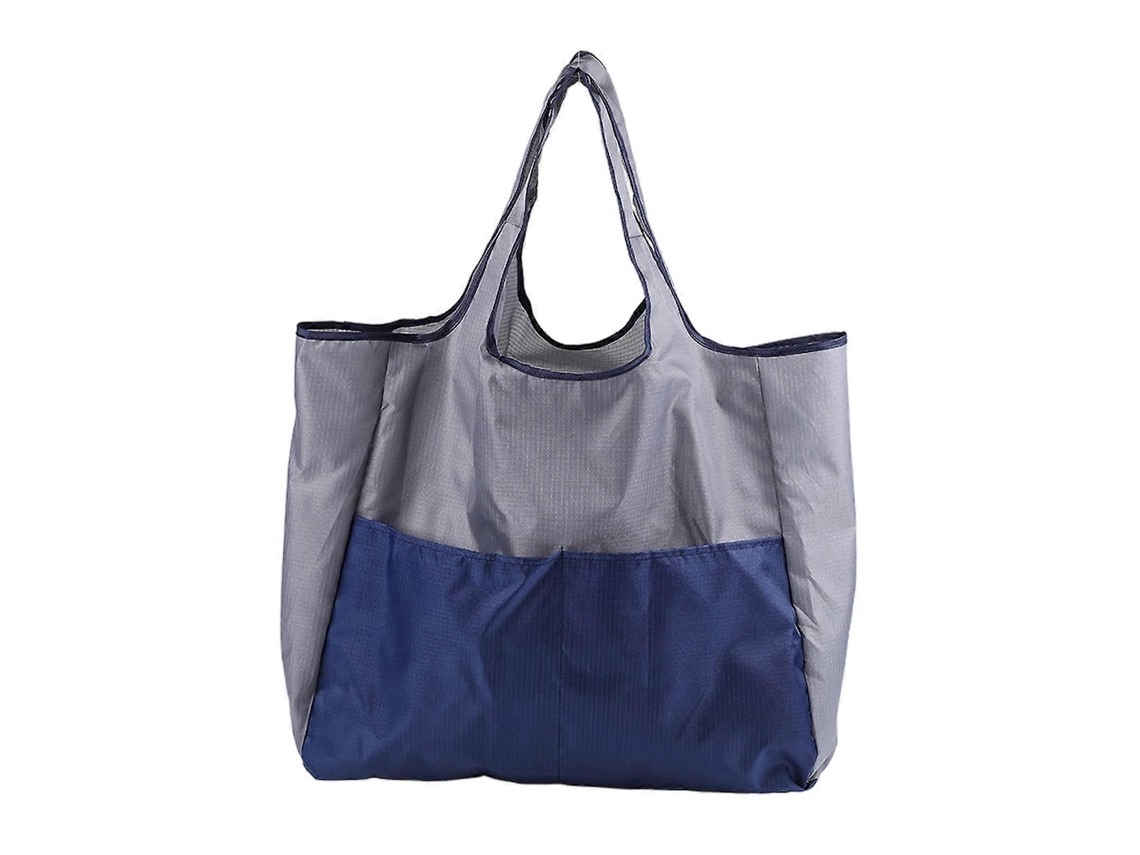 Sacola de Compras Dobrável, Reutilizável, para Viagens e Compras em Geral, com Costura Reforçada, Alças Resistentes e Grande Capacidade. GOKOCO