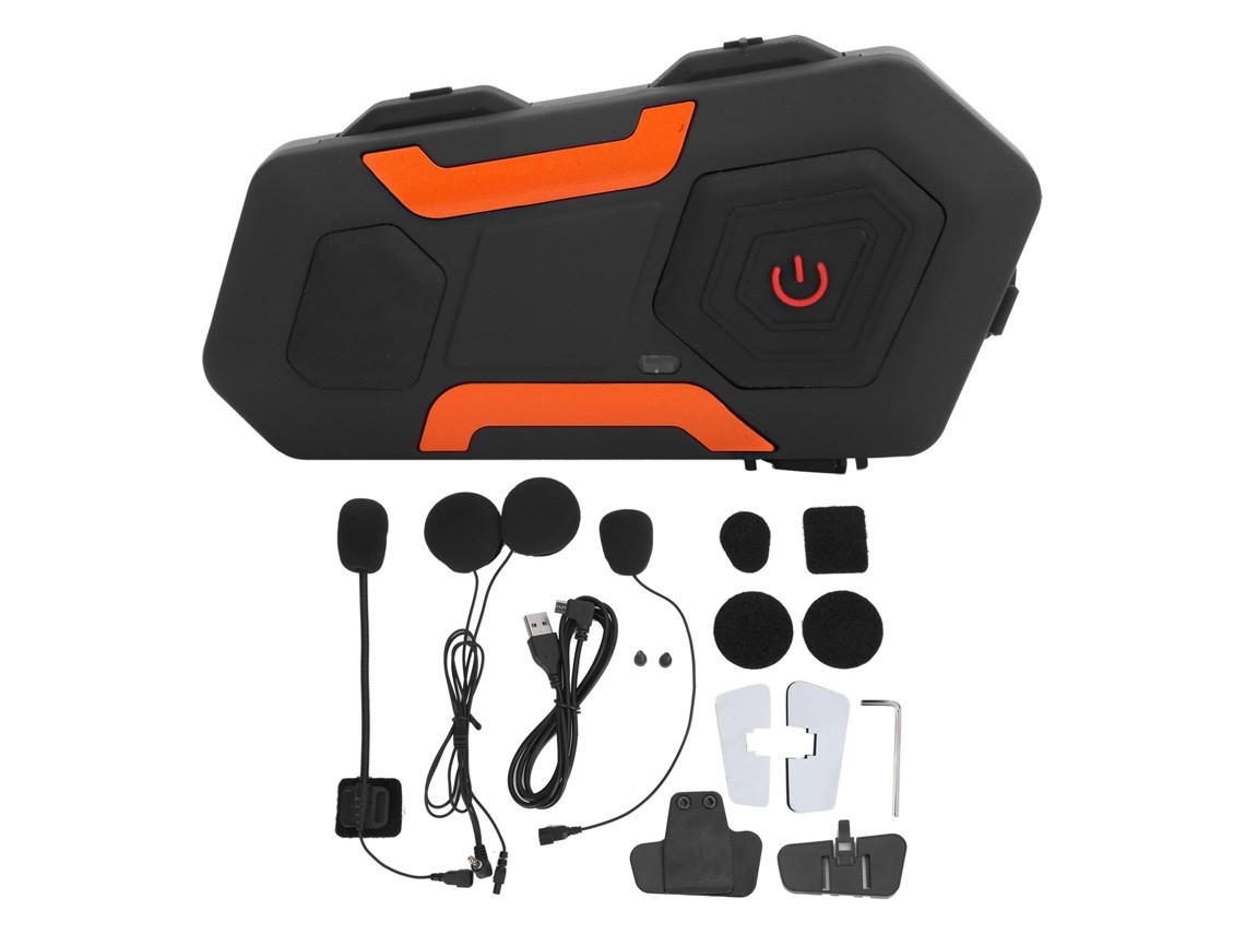 Bluetooth Intercom For Motorcycle Helmets, For 12 People.
