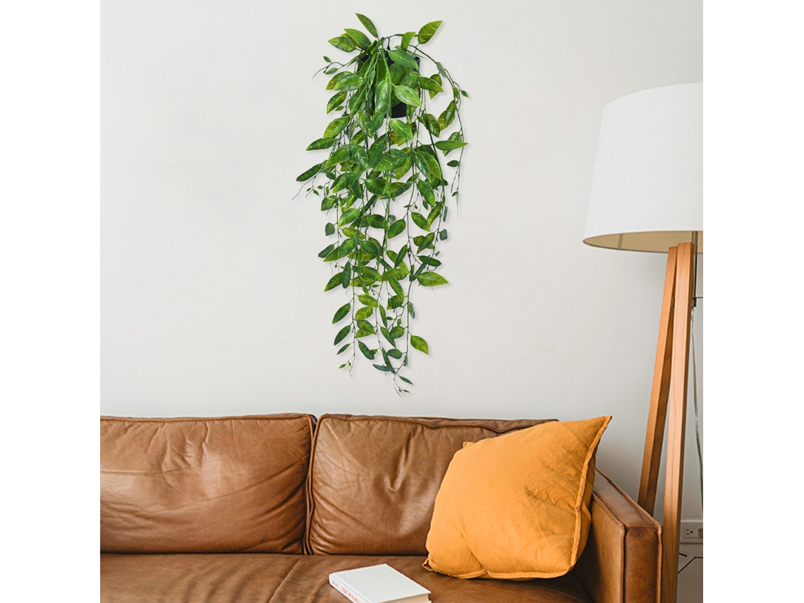 Planta Artificial Em Vaso (versão Pendurada) (tipo Suspenso) Eoocoo