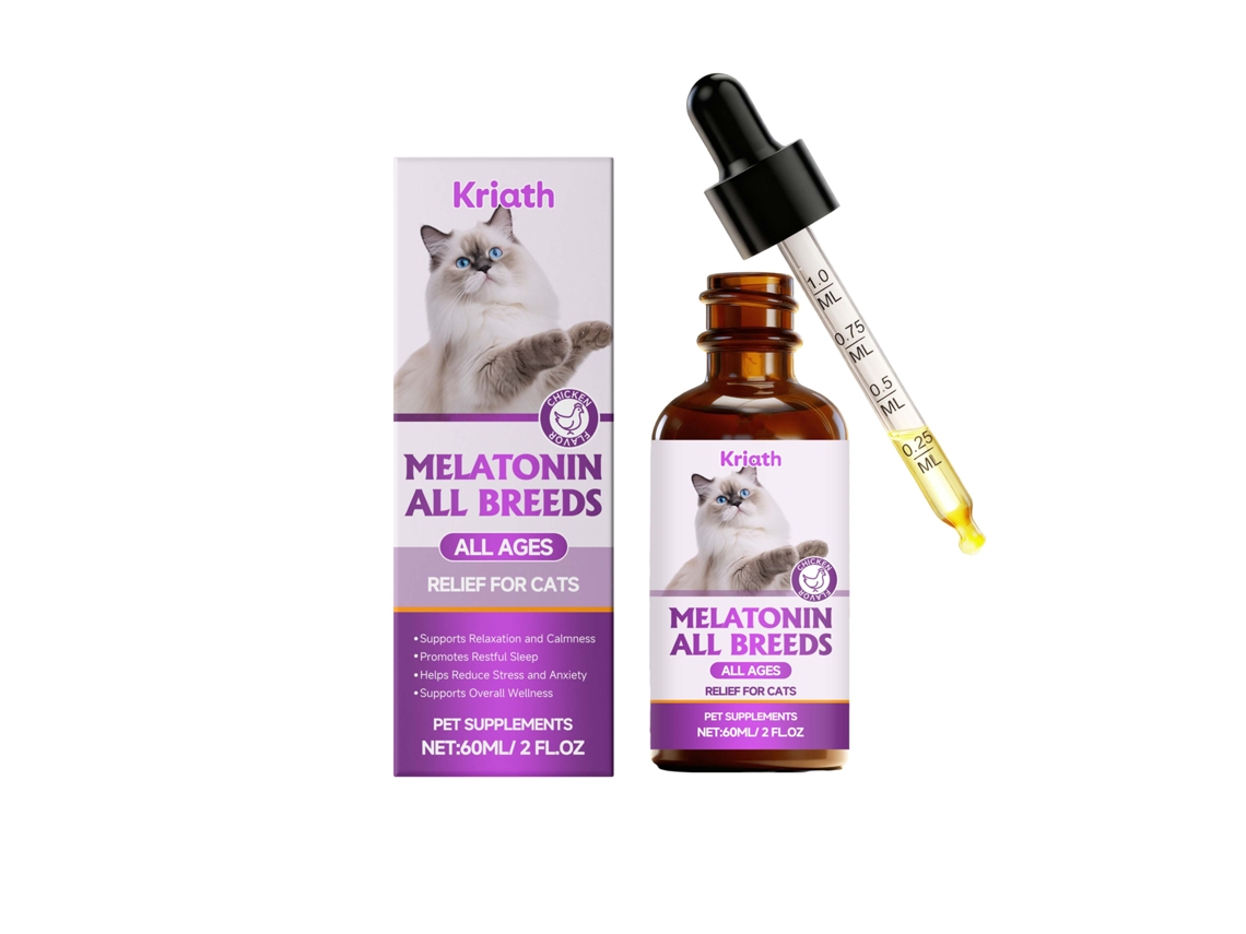 Melatonina Para Gatos: Alivio Do Estresse Com Gotas
