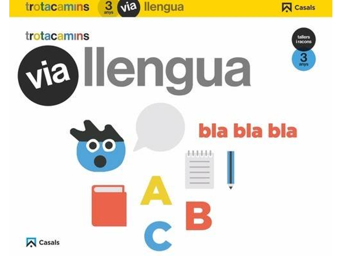 Livro Vía Llengua 3 Anys Trotacamins