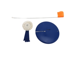Kit de Bandeira para Pesca no Gelo com Base Flutuante S/MARCA