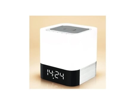 Alto-Falante Portátil Sem Fio Bluetooth GOBRO Candeeiro de Cabeceira 48 Cores Mãos-Livres