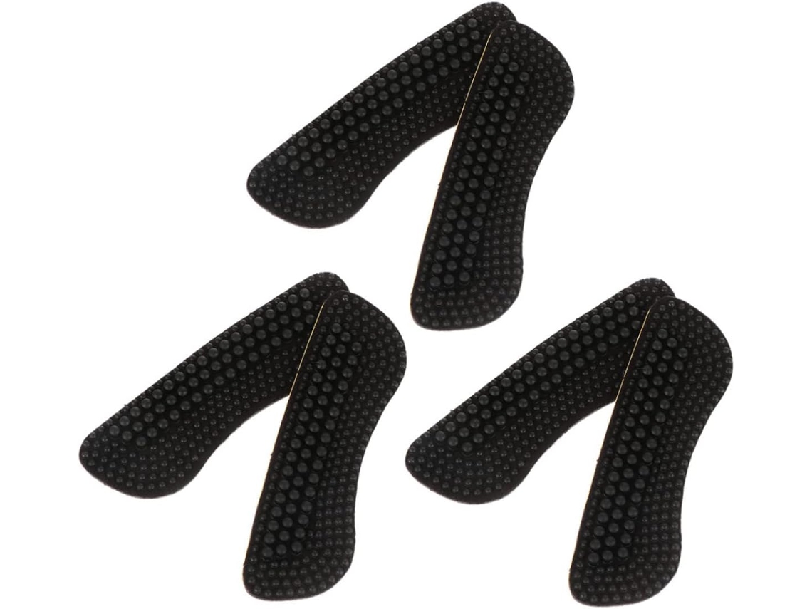 Protetores De Calcanhar Silicone 4d Eringogo, 3 Pares, Grossos, Adesivos Antiatrito, Proteção Confortável Para Uso