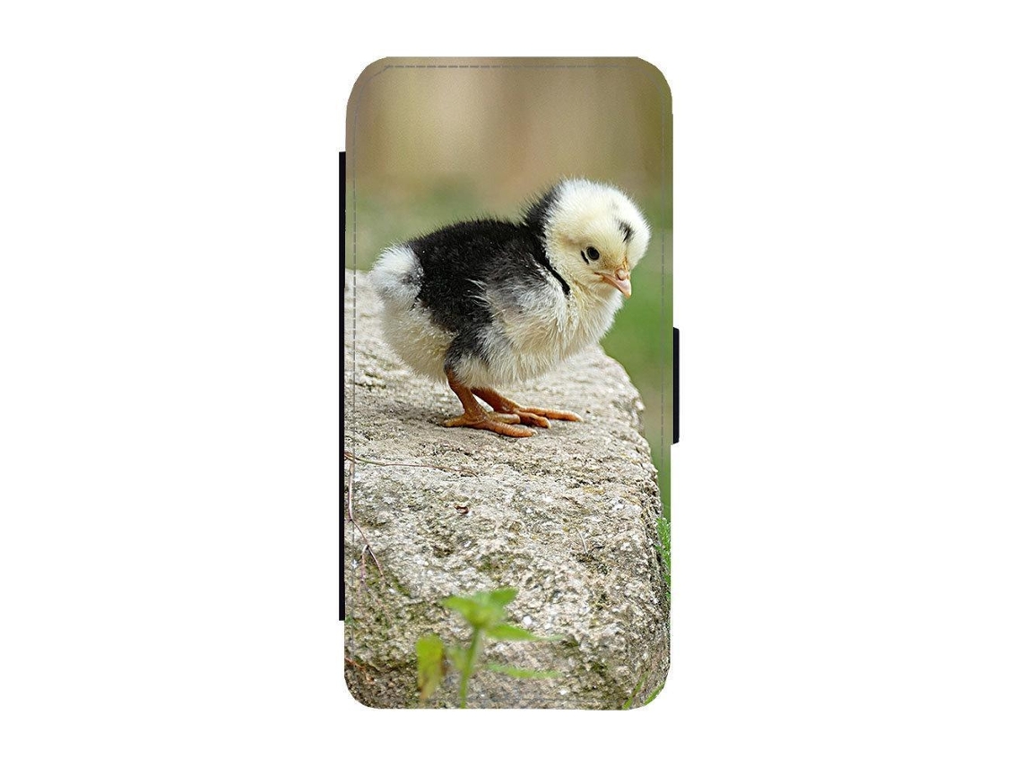 Capa Flip Para Iphone 17 Com Estampa De Galinha