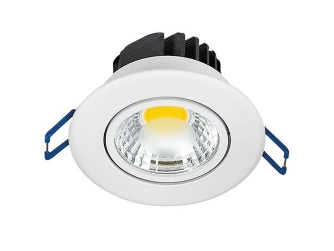 3W 6400K White Round Led Fogão Branco HOROZ ELECTRIC