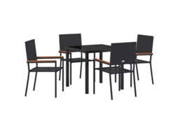 Conjunto de Móveis de Jardim 7 Pcs HARLANV1