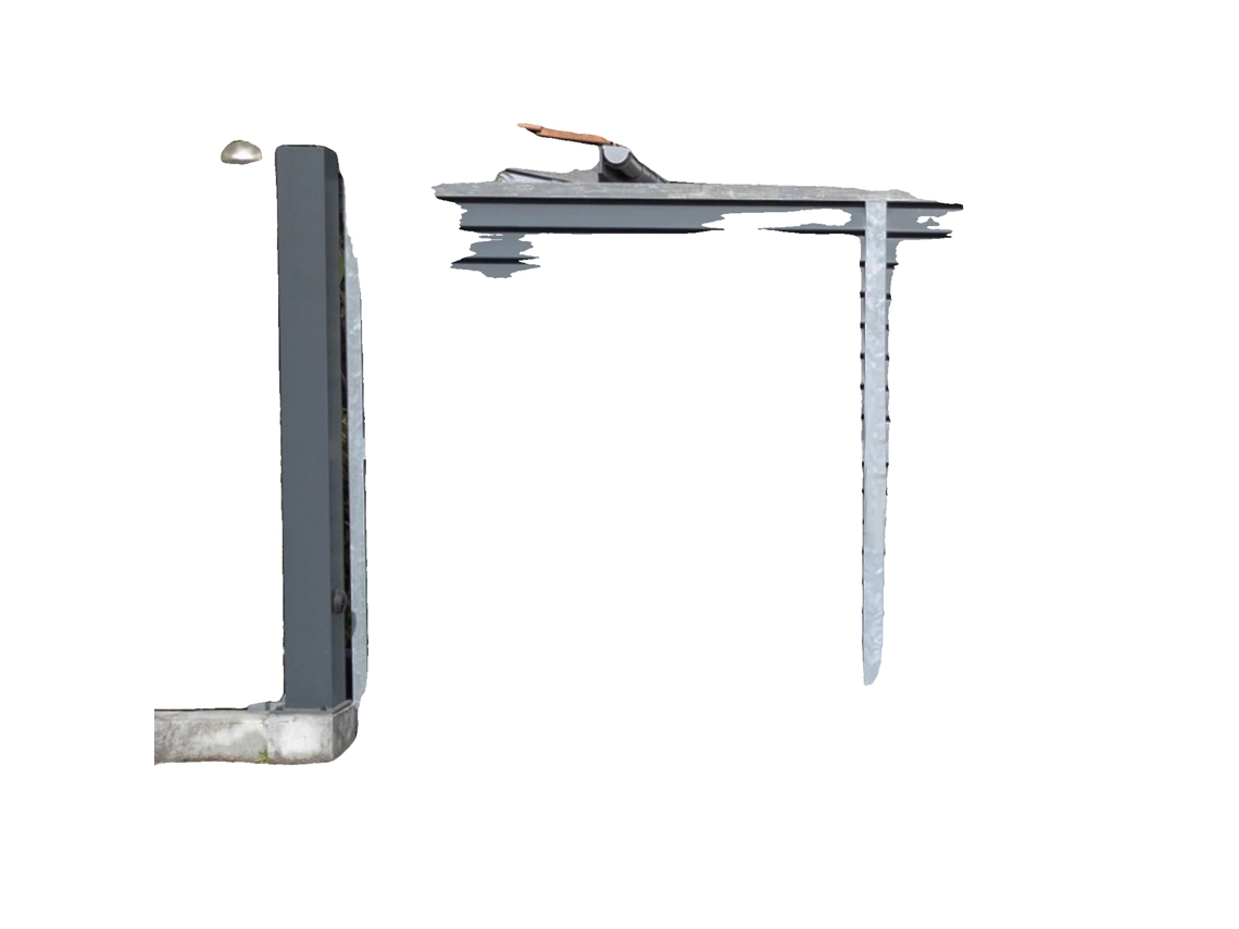 Trilho De Engrenagem Para Portão Deslizante, Material De Aço, 1m De Comprimento, 30mm De Altura, 12mm De Espessura, Módulo 4 Oem