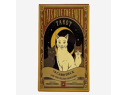 Tarô "o Gato Governa A Terra" - Conjunto Com 78 Cartas Em Caixa Colorida