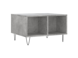 Coffee Table, Coffee Tables Vidaxl Cinzeto Madeira Processada (n/a)
