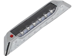 Adesivo Branco Em Abs Para Para-choque De Porta De Carro Com Faixa Refletora.