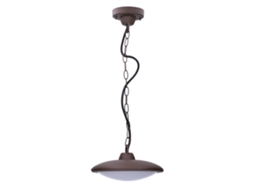 Forlight Pergola - Candeeiro Suspenso 250x10x550mm, Alumínio, Cor Castanho, Led, Máx 7.5w, Ip44