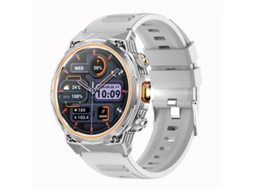 Smartwatch Ak81 Com Lanterna Para Esportes Ao Ar Livre Yizhood (cinza)