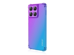 Capa Traseira De Tpu Enkay Espessada Com Quatro Cantos E À Prova De Quedas Para Motorola Moto G Stylus 5g (2025) Roxa/azul