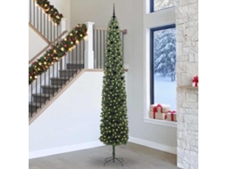 Vidaxl Árvore De Natal Artificial Verde 300 Cm Pvc E Aço E Plástico