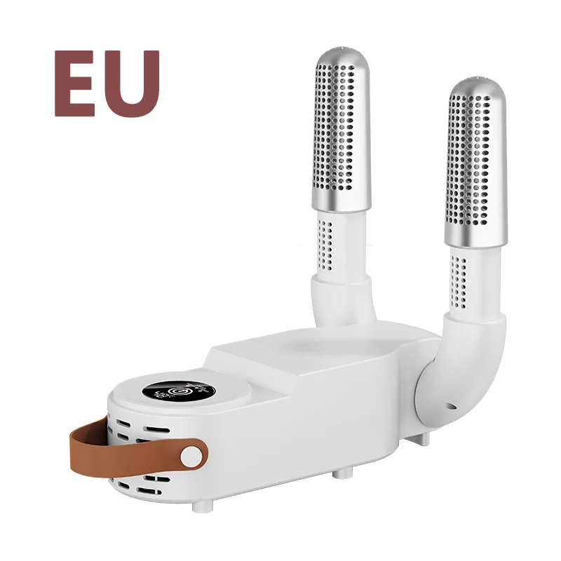 (branco, Padrão Europeu) Secador De Sapatos Inteligente Com Temporizador Ajustável, Dobrável, Com Temperatura Constante E Secagem Rápida.
