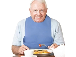 Delantal De Silicona Lavável Para Adultos Com Bolso Protetor De Roupa Impermeável