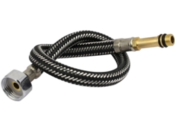 Conector de Torneira para Mangueira Trançada Nylon 40 Cm em Aço Inoxidável 304, 20 Mm F1/2'' 'g1/2' CHABERLU