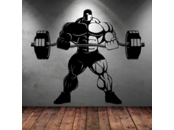 Autocolantes Para Sala De Musculação, Adesivos Murais Esportivos Sobre O Tema Dos Músculos, Adesivos Artísticos Para Clubes De Haltérofilia