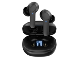 Fones Sem Fio Bluetooth JIAPEI com Estojo de Carregamento, Controle de Toque, Compatível com Android e Ios