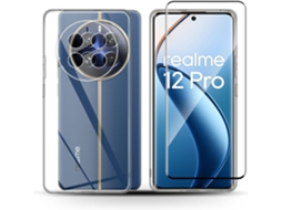 Pelicula de Vidro HONGWE. Realme 12 Pro/Realme 12 Pro Plus