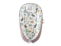 Cama De Bebé Bionta Cama De Leite (lavável 85*55*15cm Animal Borda Cinzento)