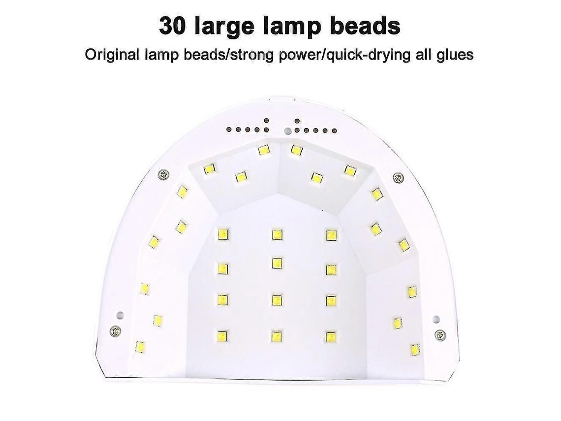 Lâmpada Uv/led Para Unhas, Com Cura Rápida, Para Gel E Manicure, Elysve