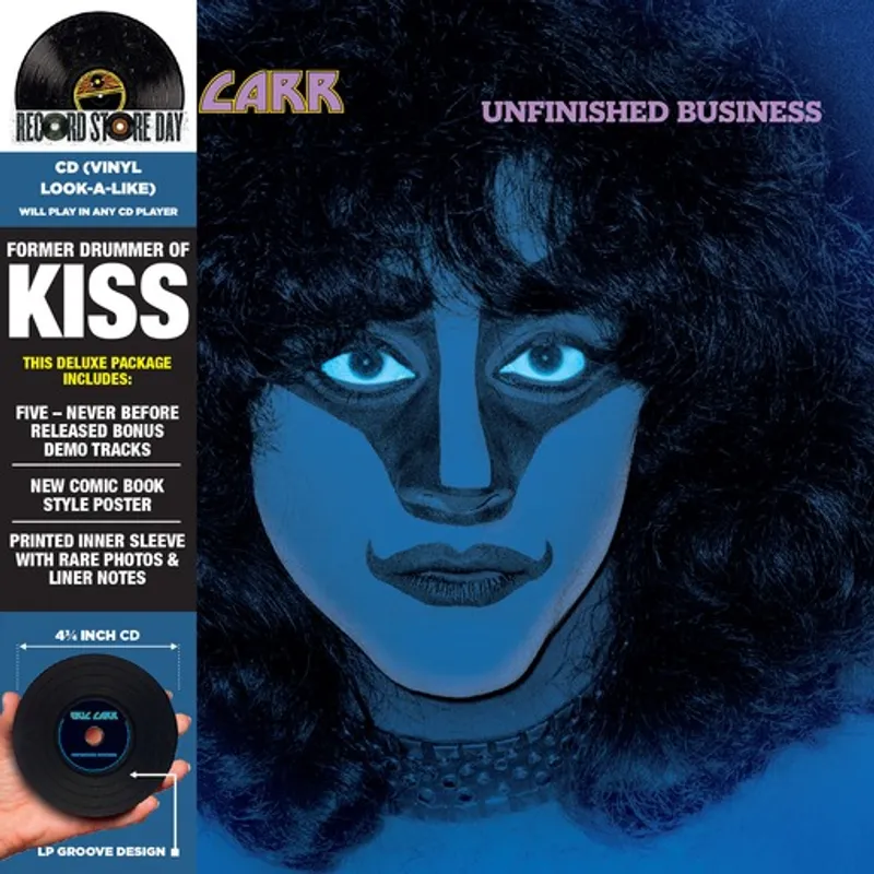 Eric Carr Unfinished Business Cd 2024 Edição Deluxe Edição Limitada Rsd 2024