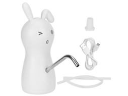 Dispenser de Água Elétrico Portátil Usb 450ml 4.5l 18.9l Bomba de Galão Forma Coelho | S/MARCA