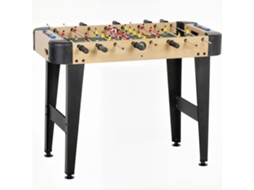Mesa de Matraquilhos de 92 Cm com 22 Jogadores 2 Bolas Marcadores Manuais Pegas Antiderrapantes Madeira Ge