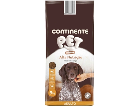 Ração Para Cão Adulto Alta Nutrição Vaca E Cereais Continente Pet Premium