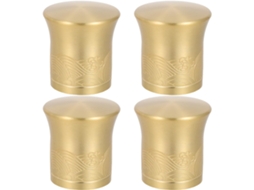 Protetores De Puxador Toddmomy Retro Gold Para Gavetas E Armários, Capas De Liga Alumínio Com Design Chinês Elegante