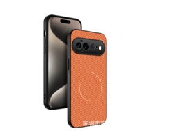 Capa Magnética Texturizada Em Para Google Pixel 11 Pro (laranja)