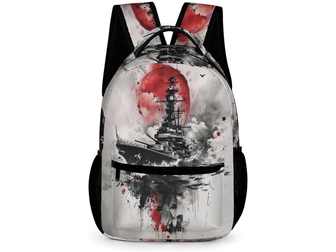 Mochila Escolar Com Estampa Barco Para Meninos Partir De 8 Anos, Estilo Cruzeiro Meninas Ce2, Leve
