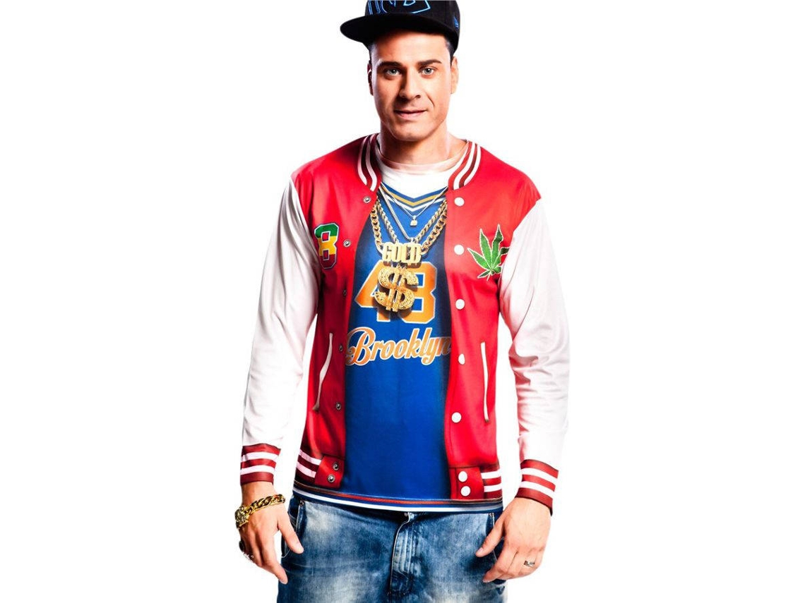 Fato de Homem VIVING Rapper (Tam: M)