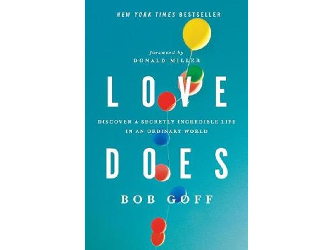 Livro Love Does de Bob Goff (Inglês)