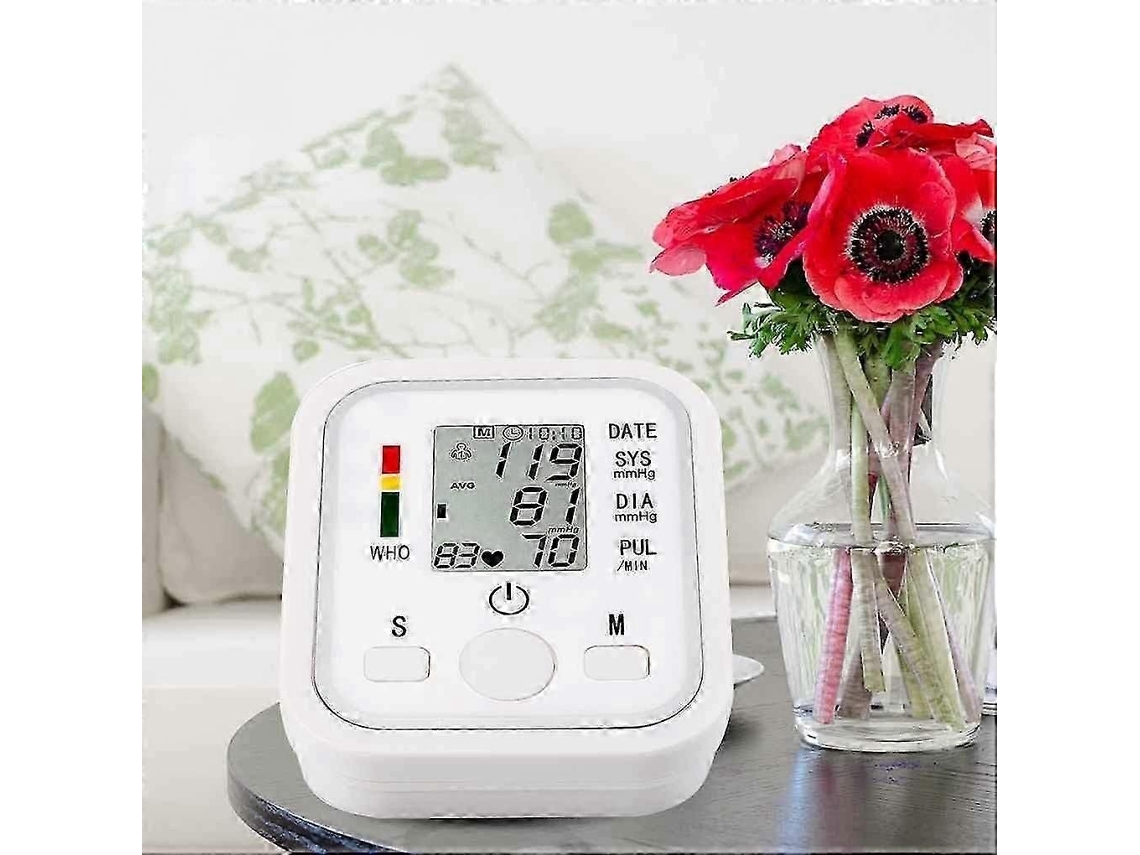 Monitor De Pressão Arterial De Braço Lcd Digital Para Medição Automática