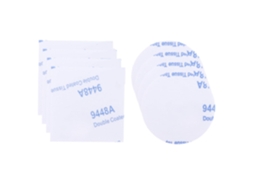 Fita Adesiva Branca Forte Dupla Face Em Eva 30x1 5mm 56 Peças (27x27x1