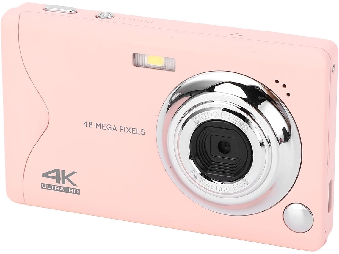 Câmera 4k, 48 Mp, Tela Tft De 3 Polegadas, Zoom De 16x, Webcam, Pausa, Mp3