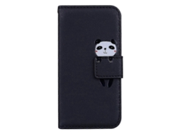 Capa Tipo Carteira Flip Em Couro Para Iphone 14 Plus