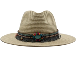 Chapéus de Palha Panamá para Mulheres e Homens, 7 Cores, Fedoras Jazz, Sol Refrescantes o Verão, Chapéu Festa