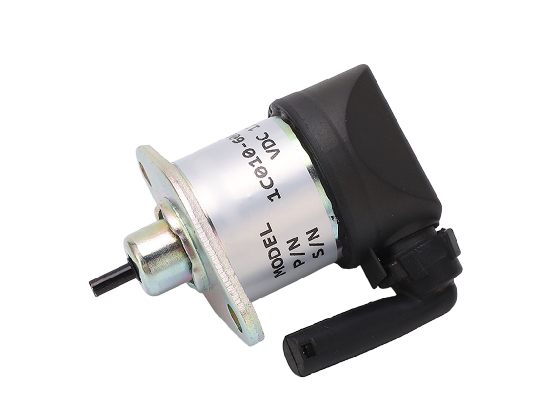 Válvula Solenóide De Corte De Combustível Laxiscreed Em Alumínio Para Kubota V1505/v3300 Dc 12v