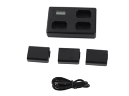 2026 cargador de Bateria Np fw50, Cargador Usb para Bateria Np fw50 Compatible com Câmeras Sony