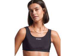 Top de Biquíni para Mulher SUPERDRY (M - Poliéster - Azul)