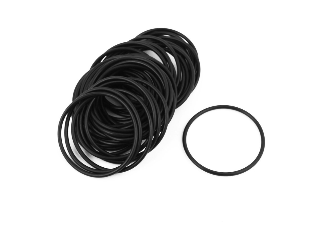 40 Peças Anéis Vedação Borracha Nbr Resistentes Calor 39 Mm X 1,9 Mm CHABERLU