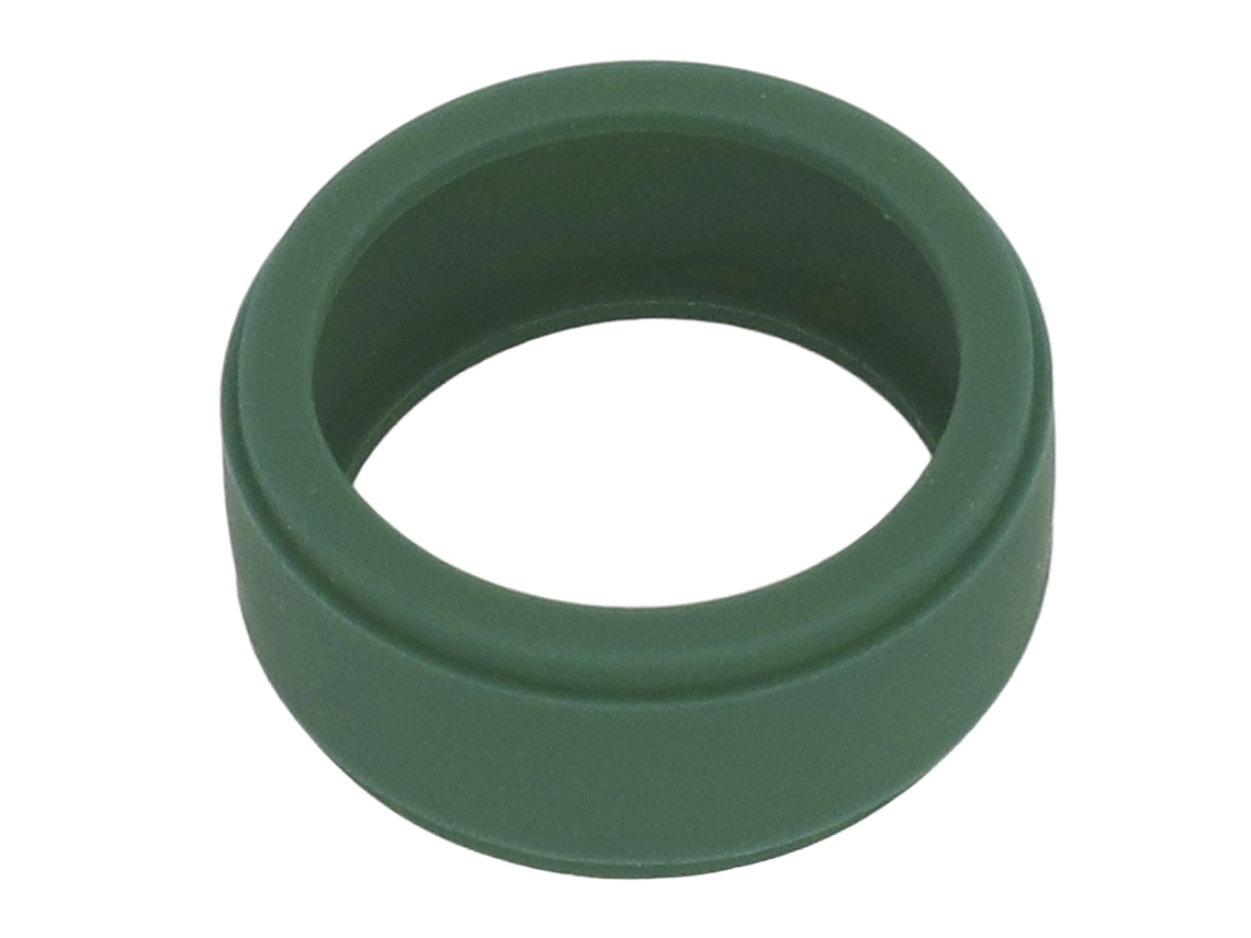 Capa Anel Inteligente Silicone Macio Resistente Preto Verde S 6 10
