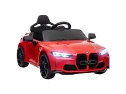 M4 Elétrico, Som E Luz, 3-5km/h, Controle, 3-5 Anos, Vermelho